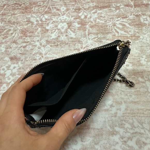 KENSIE Floral Golden Studded Wristlet Wallet - Picture 7 of 11